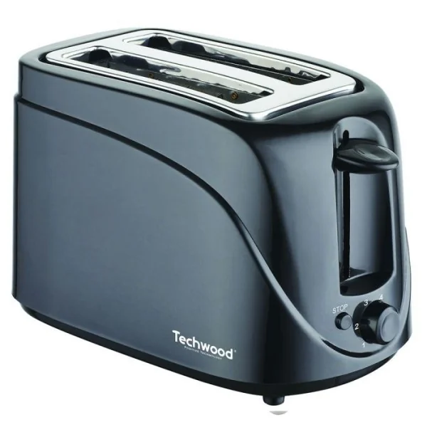 GRILLE PAIN TGP-246 700W NOIR TECHWOOD NOIR