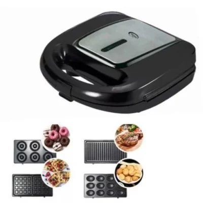 APPAREIL À PANINI PROVA 4EN1 750W NOIR (PE-910)