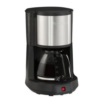 CAFETIERE MOULINEX 1000W 15T NOIR/SILVER (FG370811)