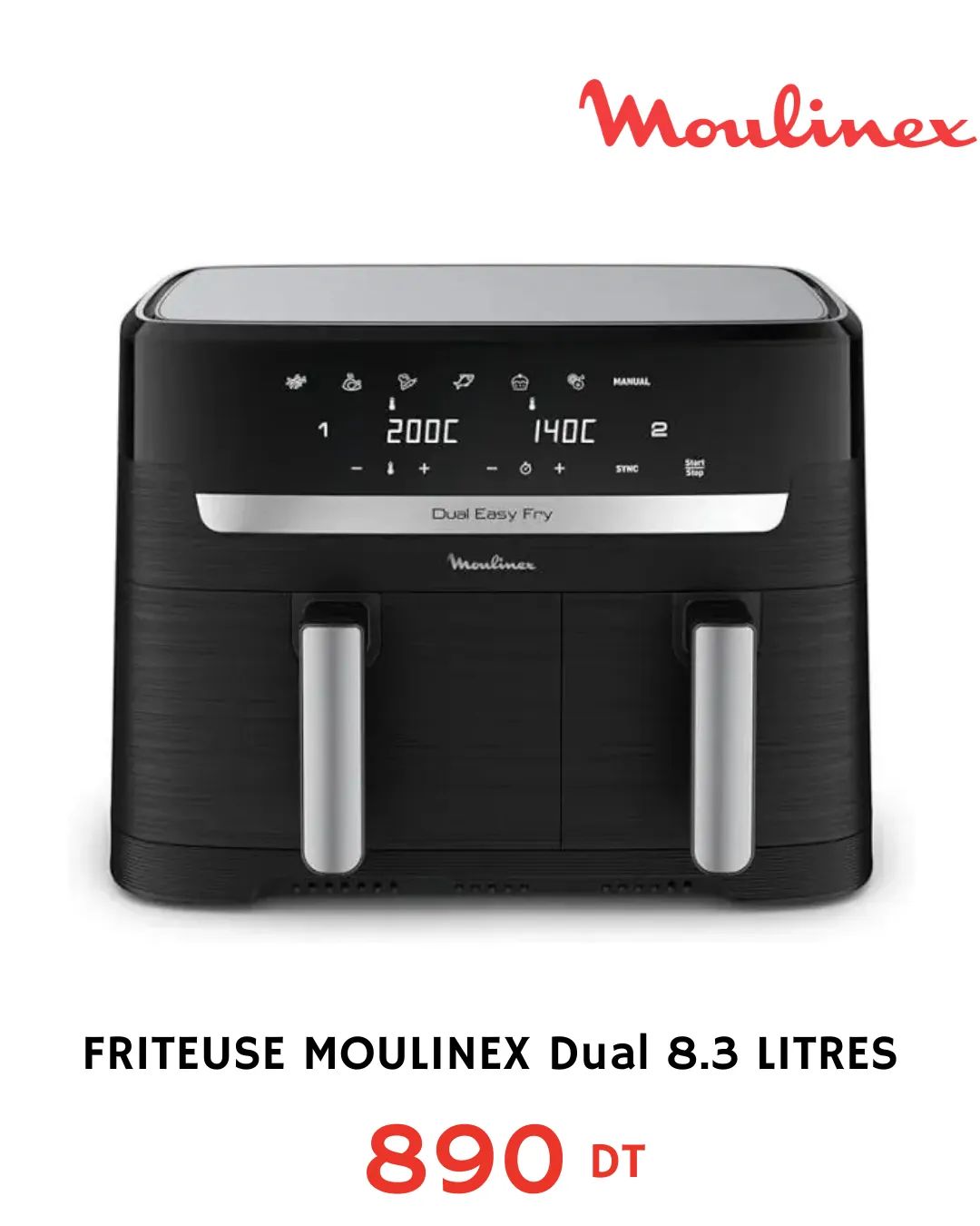 AirFryer Moulinex 8.3 Litres