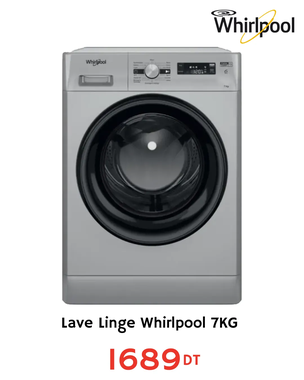 Lave linge Whirlpool 7kg