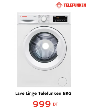Lave Linge Telefunken 8Kg
