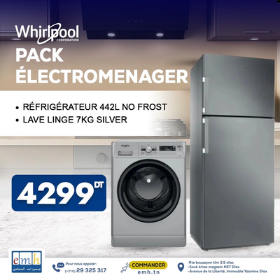 Pack électroménager Whirlpool