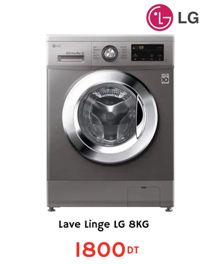 Lave linge LG 8kg