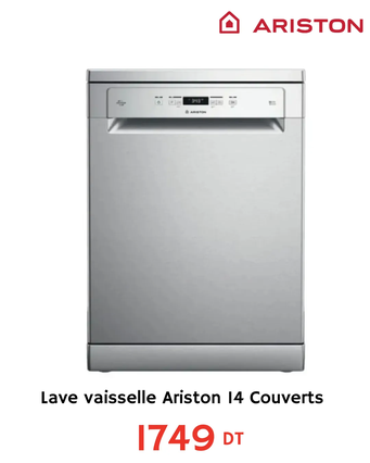 Lave vaisselle Ariston 14 couverts
